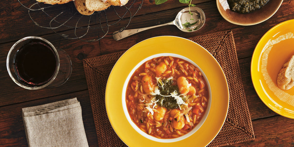 Farmhouse Bean and Risoni Soup – Sabato