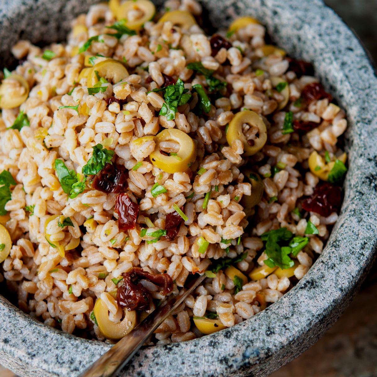 Farro Salad with Losada Olives – Sabato