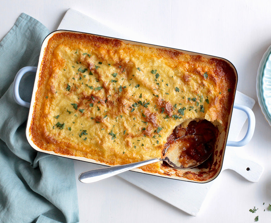 Polenta-Topped Eggplant Pie – Sabato