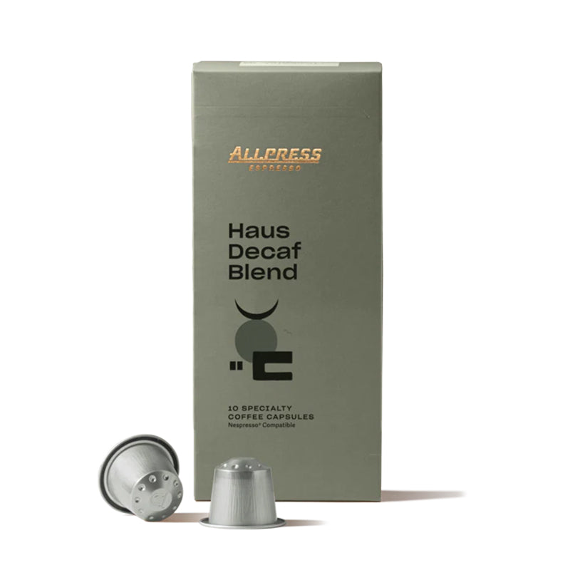 Allpress Coffee ~ Espresso Capsule Haus Decaf
