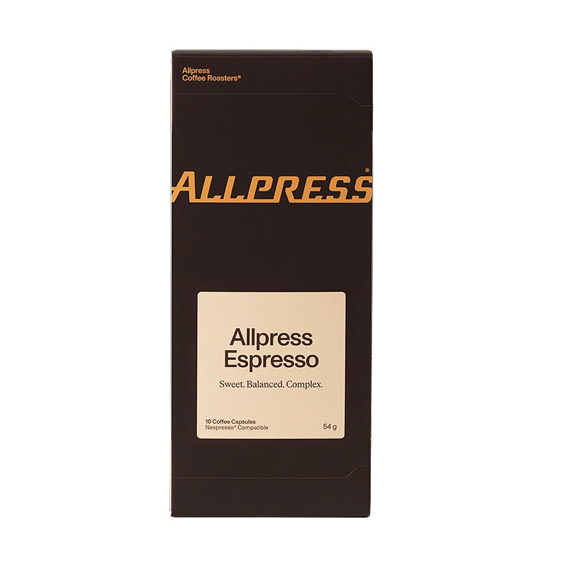 Allpress Coffee ~ Espresso Blend Capsules 10pk | New Zealand Delivery | Sabato Auckland