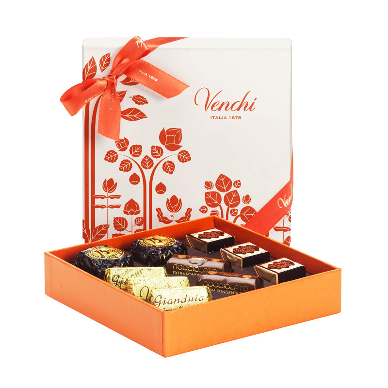 Venchi Dark Selection Square Gift Box 128g | New Zealand Delivery | Sabato Auckland