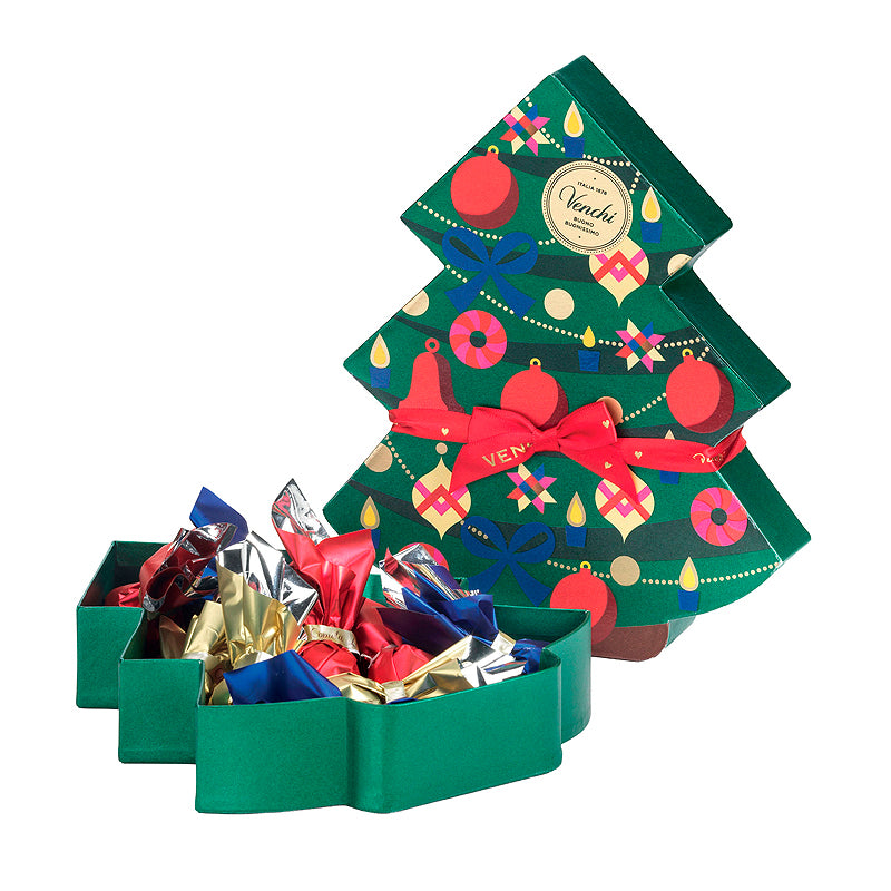 Venchi Christmas Tree Gift Box 197g | Italian Chocolate | New Zealand Delivery | Sabato Auckland
