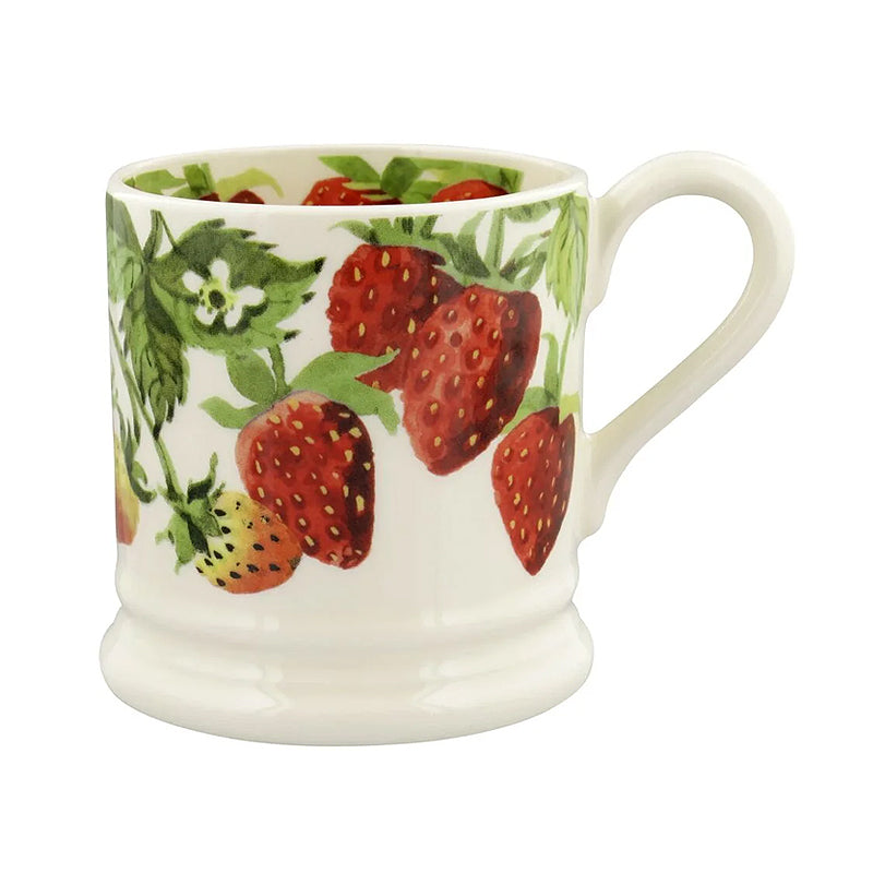 Emma Bridgewater Half Pint Mug ~ Strawberries | British Pottery | New Zealand Delivery | Sabato Auckland