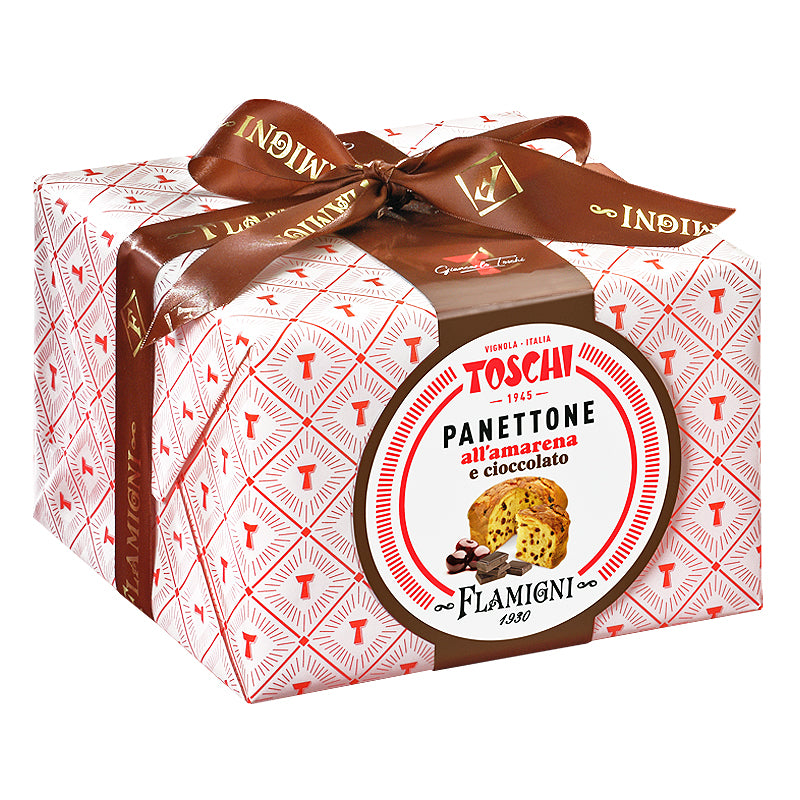 Flamigni Toschi Black Cherry & Chocolate Panettone 1kg | New Zealand Delivery | Sabato Auckland