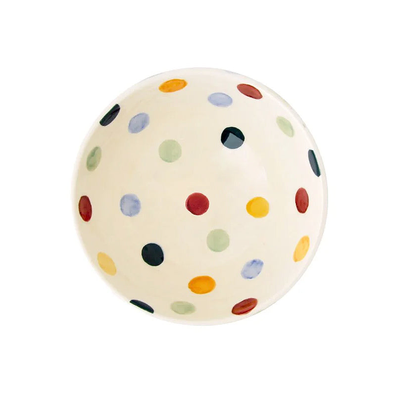 Emma Bridgewater French Bowl ~ Polka Dot top view | New Zealand Delivery | Sabato Auckland