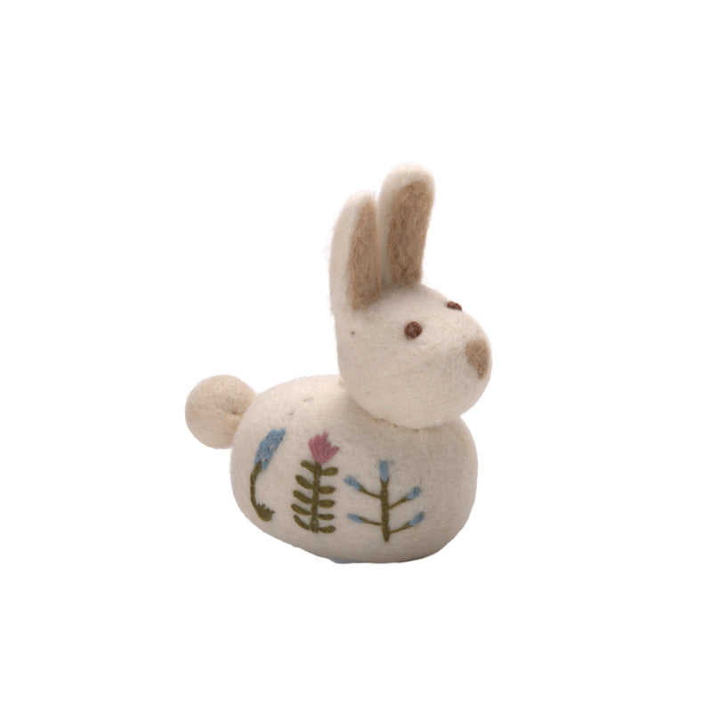 Gry & Sif Felt Bunny Hanging Decoration ~ Large