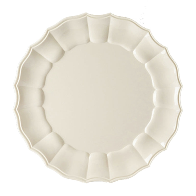 Marioluca Giusti Eva Dinner Plate ~ Ivory | Melamine Dinnerware | New Zealand Delivery | Sabato Auckland