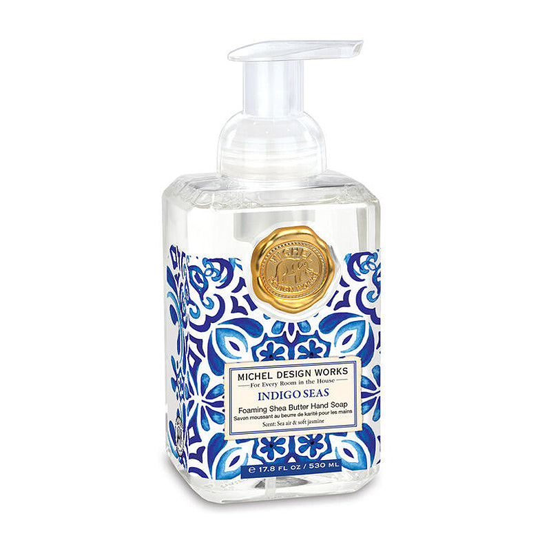 Michel Design Works Foaming Hand Soap ~ Indigo Seas 530ml | New Zealand Delivery | Sabato Auckland