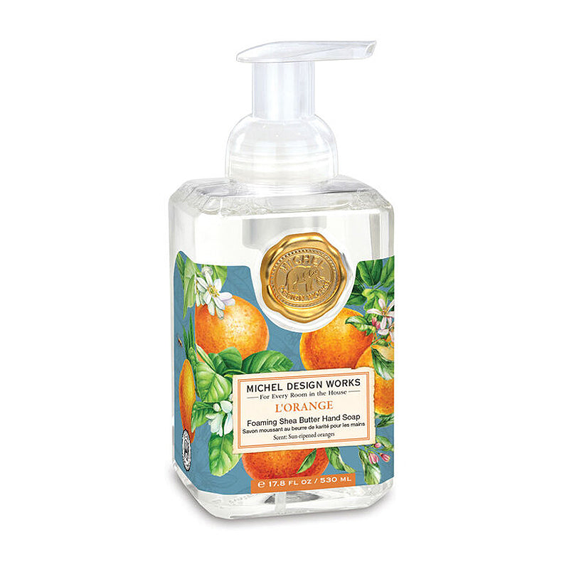 Michel Design Works Foaming Hand Soap ~ L'Orange 530ml | New Zealand Delivery | Sabato Auckland