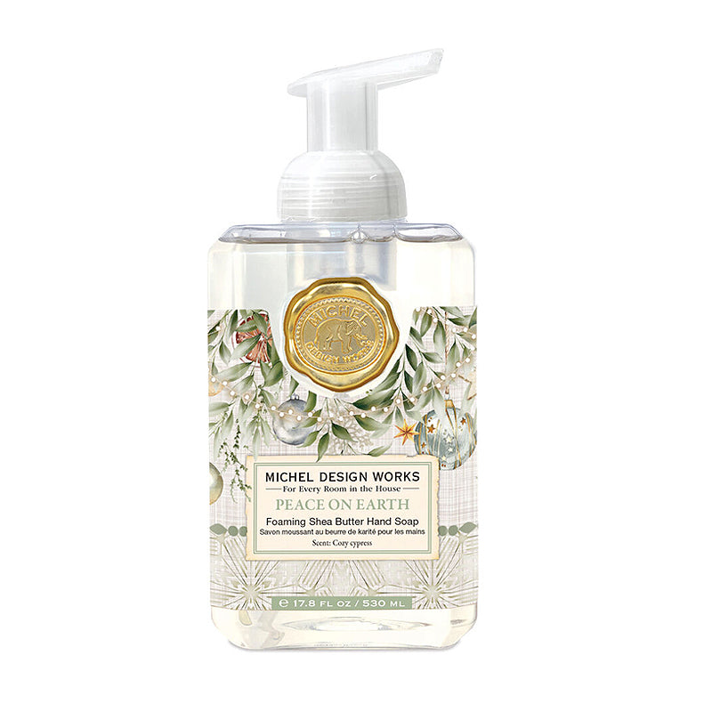 Michel Design Works Foaming Hand Soap ~ Peace on Earth 530ml | New Zealand Delivery | Sabato Auckland