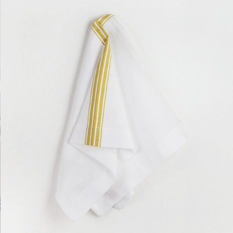 Mungo Provincial Stripe Napkin ~ Zest | New Zealand Delivery | Sabato Auckland