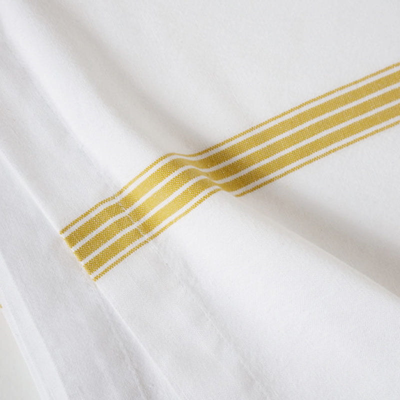 Mungo Provincial Stripe Tablecloth ~ Zest Detail | New Zealand Delivery | Sabato Auckland