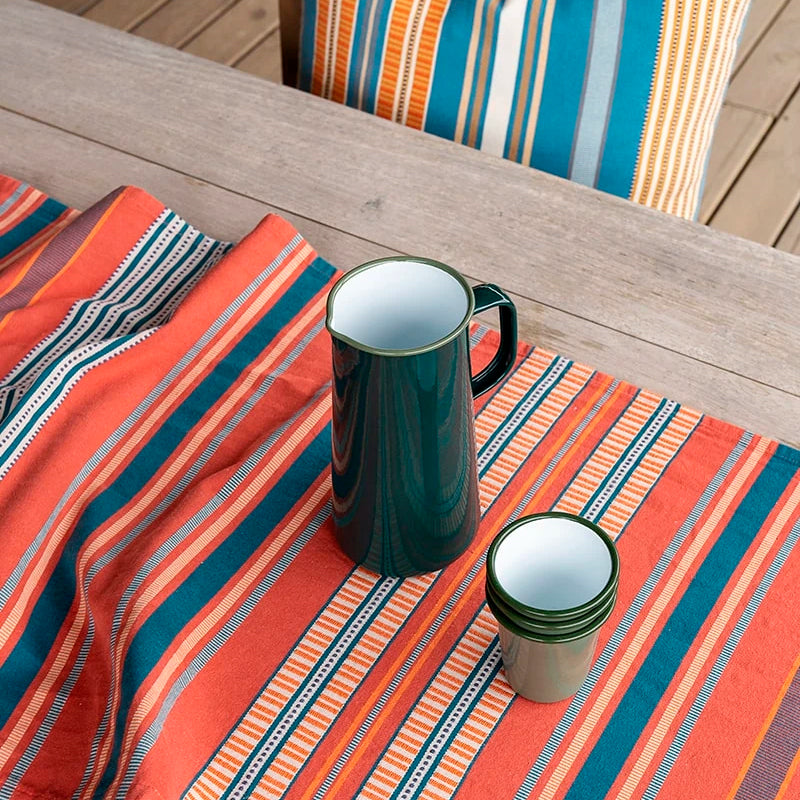 Mungo Sahara Table Runner ~ Flame | New Zealand Delivery | Sabato Auckland