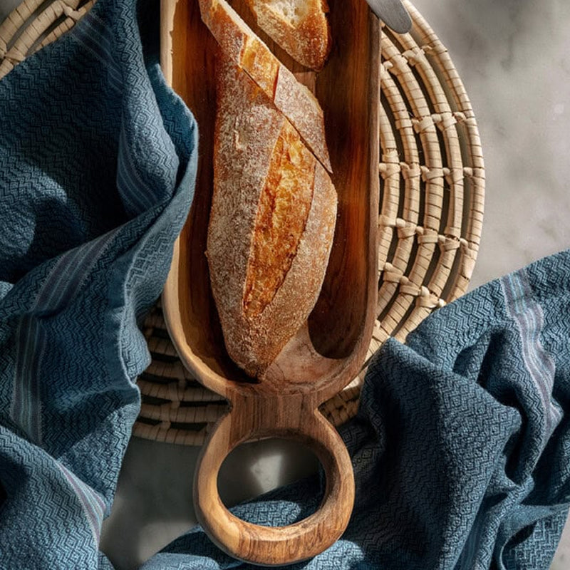 Mungo Boma Tea Towel ~ Truffle