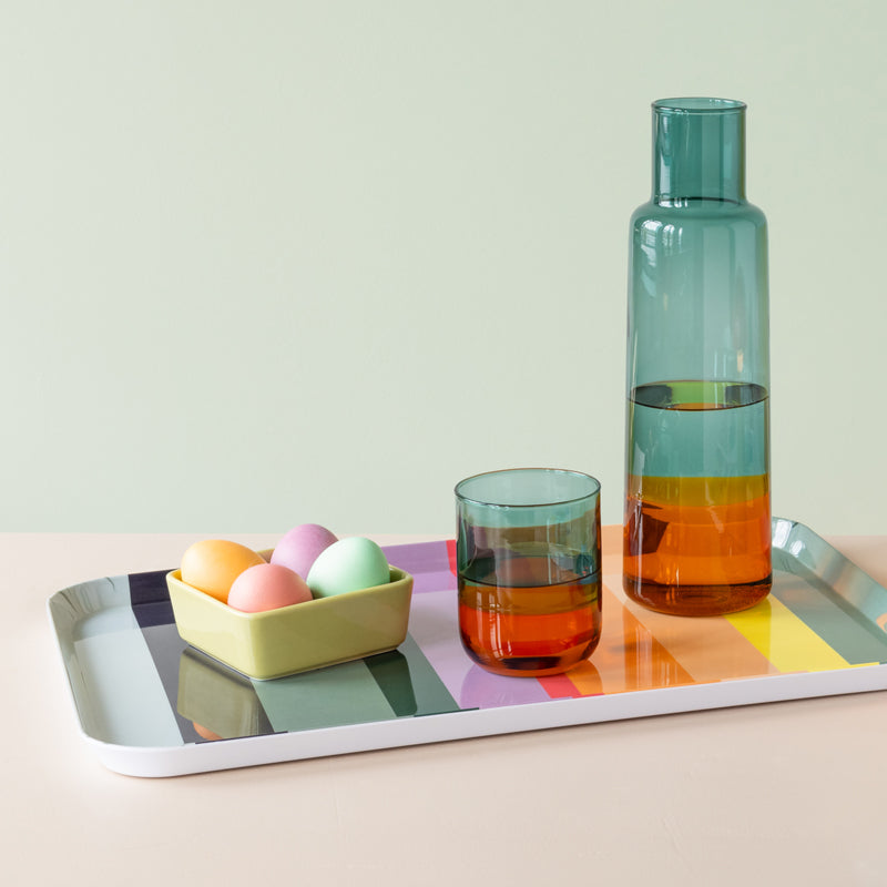 Remember Lorenzo Striped Tray | New Zealand Delivery | Sabato Auckland