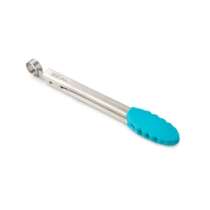 Zeal Silicone Tongs ~ Small - Bright Blue | New Zealand Delivery | Sabato Auckland