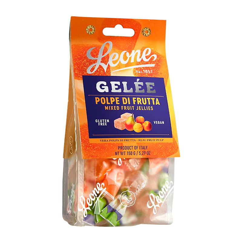Leone Assorted Fruit Jellies 150g bag | Italian Confectionery | New Zealand Delivery | Sabato Auckland