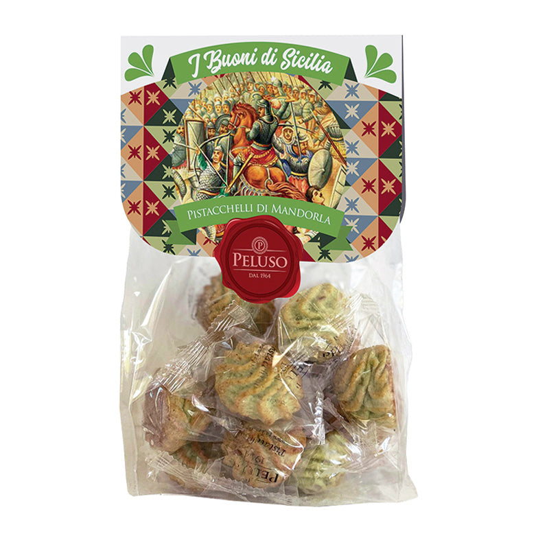 Peluso Almond Biscuits with Pistachio 250g Bag | New Zealand Delivery | Sabato Auckland