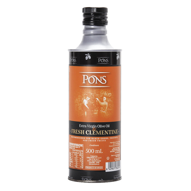 Pons Clementine Infused Extra Virgin Olive Oil