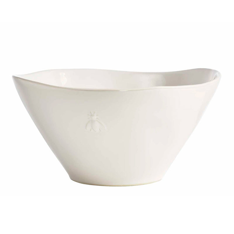 La Rochère Bee Salad Bowl ~ Ecru | Buy La Rochere online from Sabato Auckland | New Zealand delivery