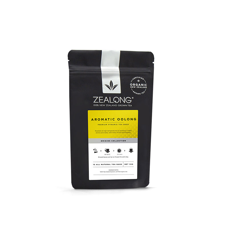 Zealong Organic Tea Bags ~ Aromatic Oolong