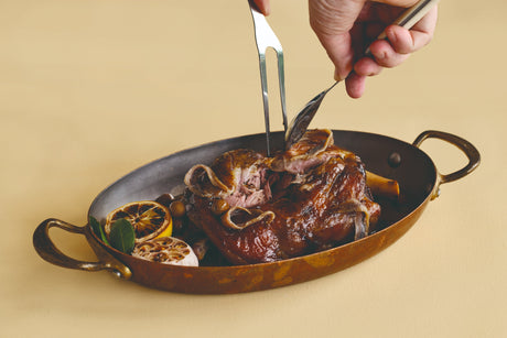 Braised lamb shoulder