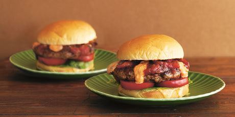 Sabato Recipe for Smoked Paprika Beef and Cheese Burgers