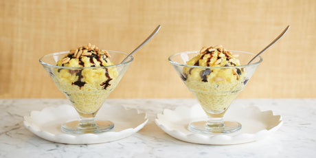 Muscatel and Saffron Rice Pudding
