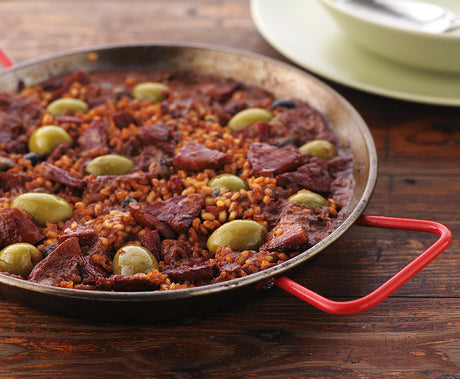 Gordal Olive & Chorizo Paella