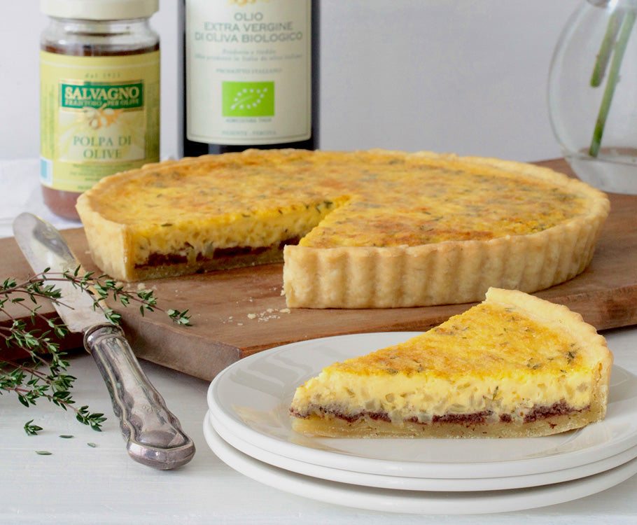 Sabato - Olive, Onion, Parmigiano Tart with Olive Oil Pastry