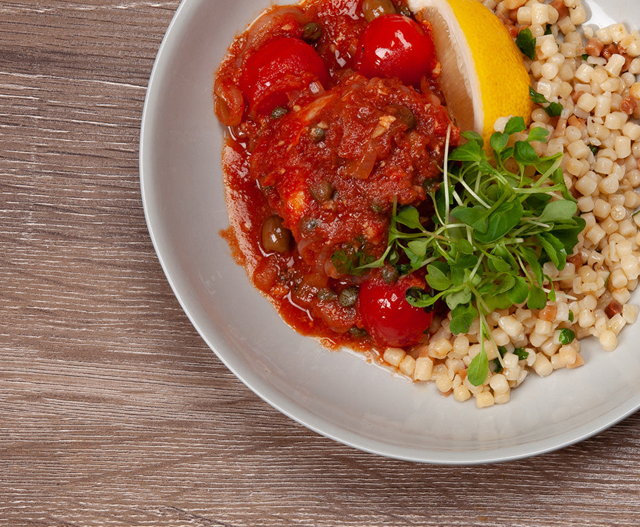 Rolled Fish Bake with Cherry Tomatoes – Sabato