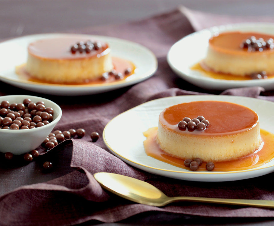 Valrhona Dulcey Crème Caramel