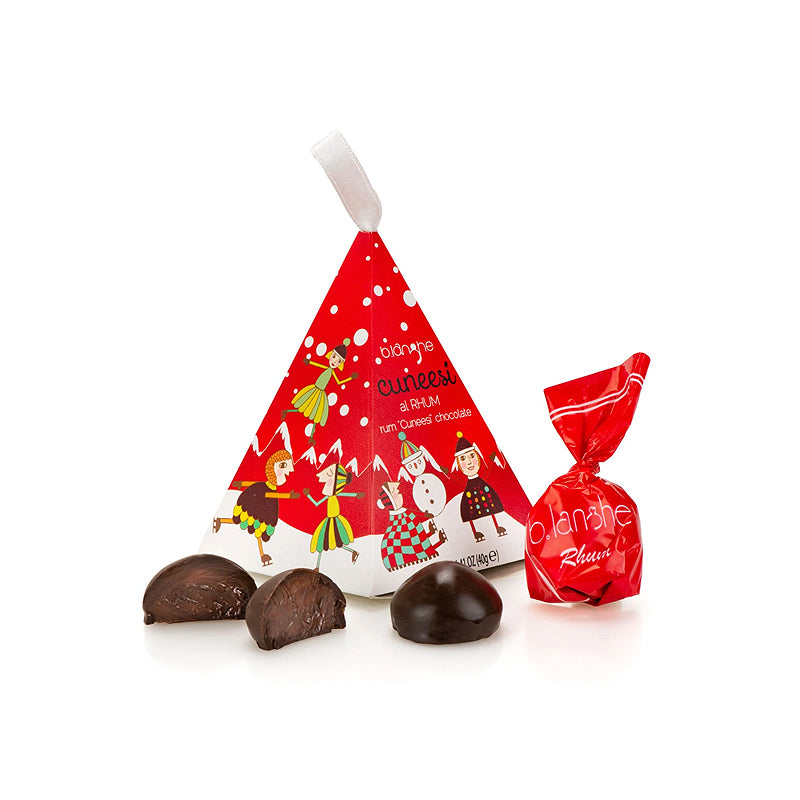 B.Langhe Rhum Cuneesi 45g Hanging Pyramid | Artisan Italian Chocolate & Confectionery | New Zealand Delivery | Sabato Auckland