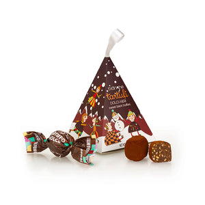 B.Langhe Dark Chocolate Truffles 40g Hanging Pyramid | Artisan Italian Chocolate & Confectionery | New Zealand Delivery | Sabato Auckland