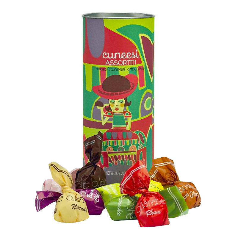 B.Langhe Assorted Cuneesi 260g Tube | Artisan Italian Chocolate & Confectionery | New Zealand Delivery | Sabato Auckland