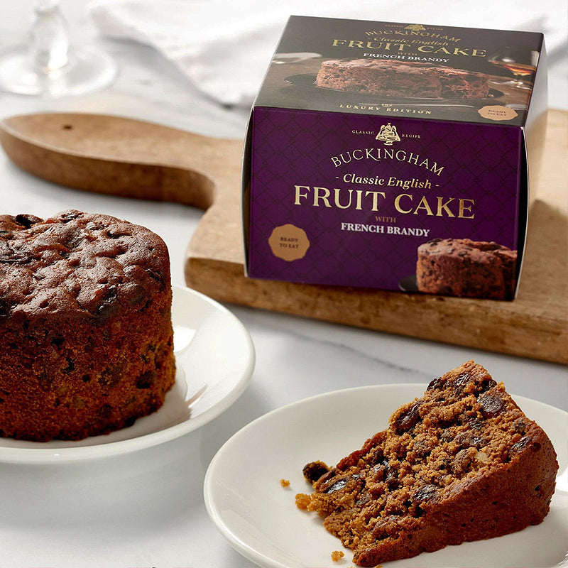 Buckingham Fruit Cake with French Brandy 280g | Traditional Christmas Cake | New Zealand Delivery | Sabato Auckland