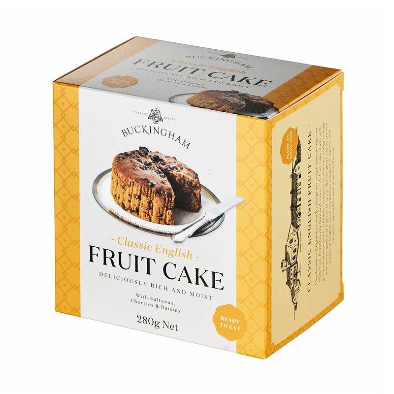 Buckingham Classic English Fruit Cake 280g | Traditional Christmas Cake | New Zealand Delivery | Sabato Auckland