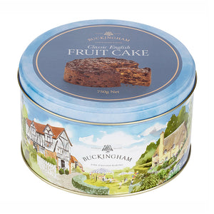 Load image into Gallery viewer, Buckingham Classic English Fruit Cake 750g Tin | Traditional Christmas Cake | New Zealand Delivery | Sabato Auckland
