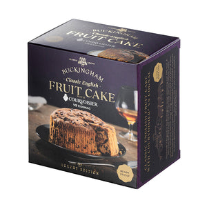 Buckingham Fruit Cake with Courvoisier VS Cognac 280g | Traditional Christmas Cake | New Zealand Delivery | Sabato Auckland