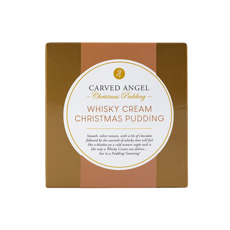 The Carved Angel Whisky Cream Christmas Pudding 120g | New Zealand Delivery | Sabato Auckland