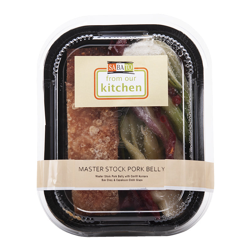 Sabato Master Stock Pork Belly Gourmet Frozen Meal | Ready to Heat Meals | Sabato Auckland