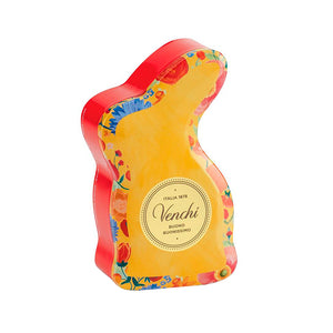 Venchi Yellow Easter Bunny Metal Tin 66g | Easter Gifts | New Zealand Delivery | Sabato Auckland