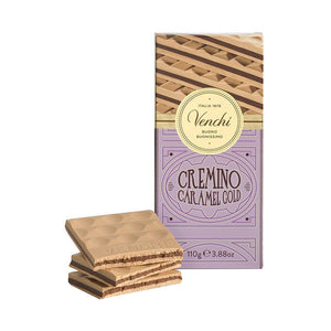 Venchi Gold Caramel Cremino Tablet 110g | Artisan Italian Chocolate & Confectionery | New Zealand Delivery | Sabato Auckland