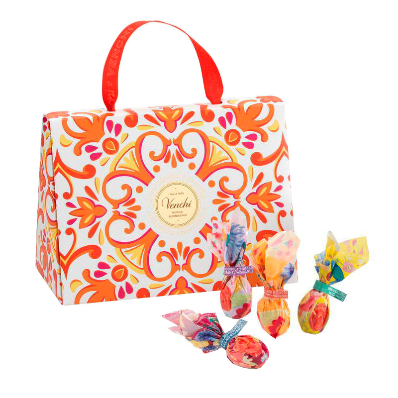 Venchi Italian Majolica Gift Bag 200g | Easter Gifts | New Zealand Delivery | Sabato Auckland