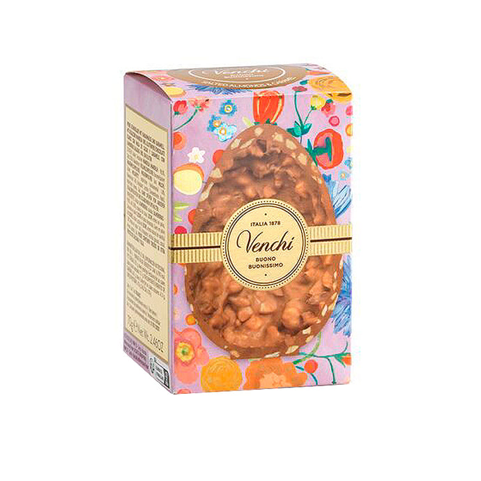 Venchi Caramel Chocolate & Salted Almond Egg 70g | Easter Gifts | New Zealand Delivery | Sabato Auckland