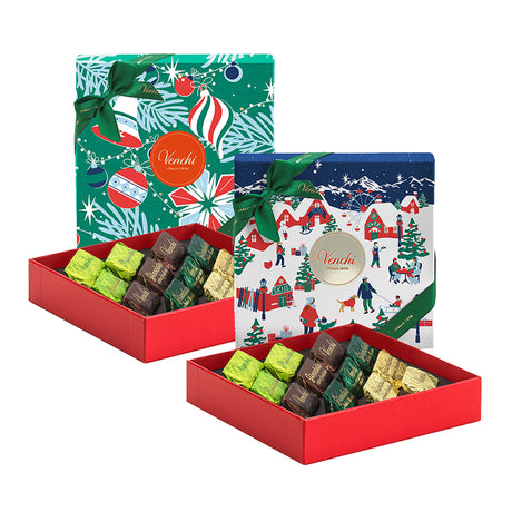 Venchi Festive Gift Box 110g | Italian Chocolate in New Zealand | Sabato Auckland