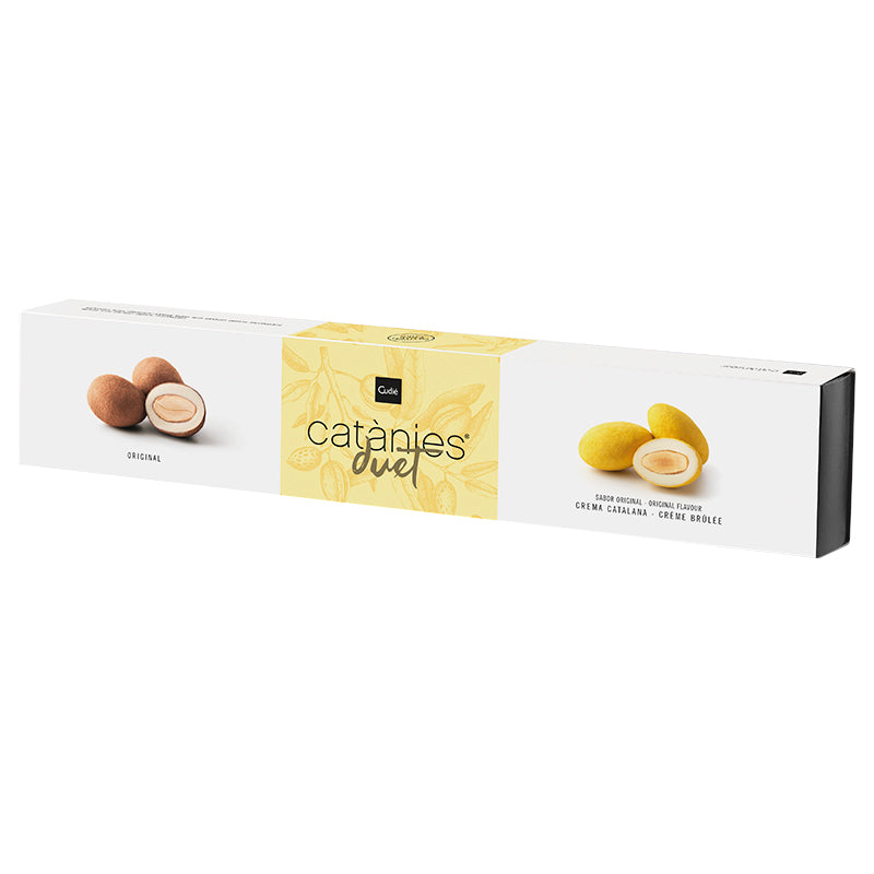 Cudié Catànies Duet - Original & Crema Catalana 250g | Spanish Confectionery | New Zealand Delivery | Sabato Auckland