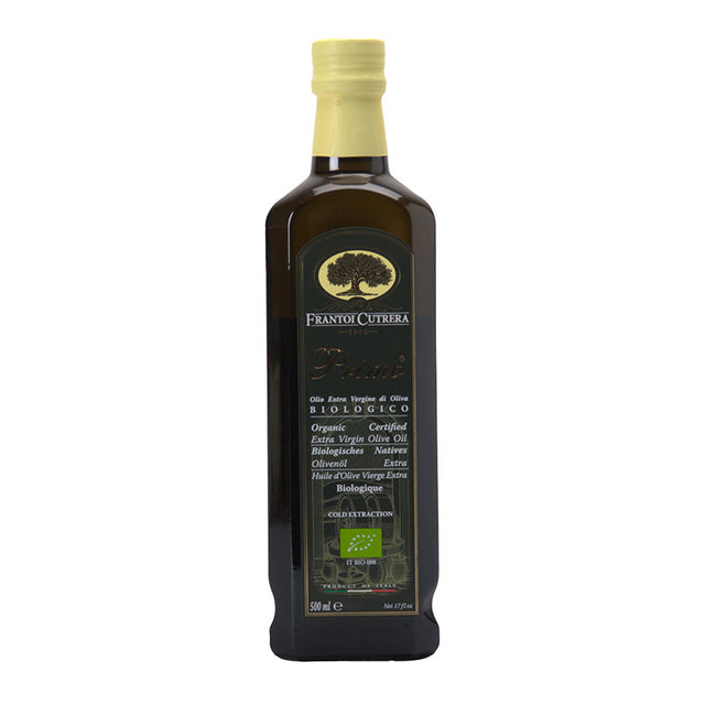 Cutrera Primo Organic Extra Virgin Olive Oil 500ml | Sicilian Extra Virgin Olive Oil | Shop Sabato Auckland