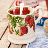 Emma Bridgewater Half Pint Mug ~ Strawberries | British Pottery | New Zealand Delivery | Sabato Auckland